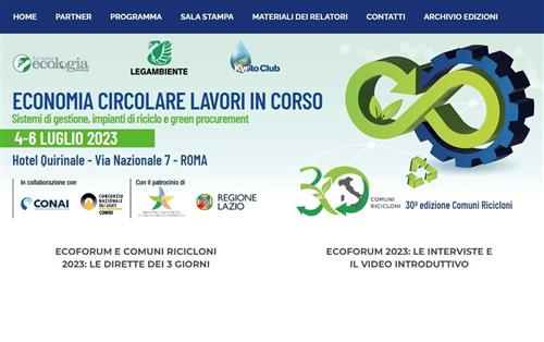 Torna il 16 febbraio l’EcoForum con i dati sulla differenziata dell’organico in Umbria